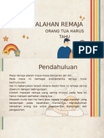 Permasalahan Remaja