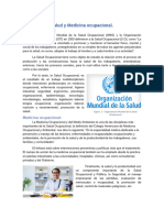 Componentes de La Salud y Medicina Ocupacional