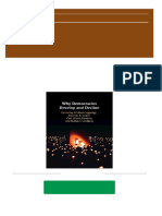 Why Democracies Develop and Decline Michael Coppedge Editor Amanda B Edgell Editor Carl Henrik Knutsen Editor Staffan I Lindberg Editor