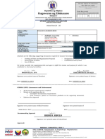 ANNEX H. STUDENT ORGANIZATION AND CLUB APPLICATION FORM With Elem 6