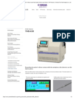 Sniffer Detector YHS-630 Helium Leak Test System Helium Leak Tester FA Products Yamaha Fine Technologies Co., LTD