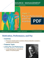 Pay For Performance and Financial Incentives: Part Four - Compensation