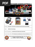 Module 2 Install Electrical Measuring Instruments