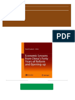 Instant Download Economic Lessons From China's Forty Years of Reform and Opening-Up 1st Edition David Daokui Li PDF All Chapter