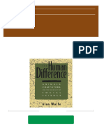 The Human Difference Animals Computers and The Necessity of Social Science Alan Wolfe All Chapter Instant Download