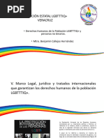 Marco Juridico y Legal de Los Derchos de La Población Lgbtttiq