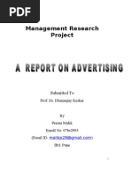 Management Research Project: Submitted To