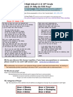 Lesson 19 Why Do You Pray HOME STUDY
