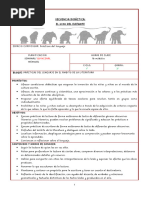 Secuencia Didáctica El Hijo Del Elefante