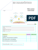 TU MEJOR MAESTRO 5° Examen Diagnóstico