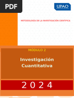 Modulo 2 Investigacion Cuantitativa 2024