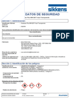 S01 - Autobase - Plus - MM - Q671 - Azul - Transparente - ECES MSDS