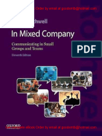 Ebook (EPUB) in Mixed Company Communicating in Small Groups and Teams 11e Dan Rothwell