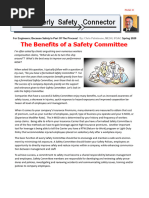 The Benefits of A Safety Committee