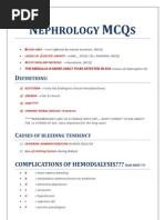 Nephrology MCQs