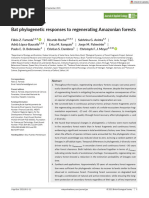 Journal of Applied Ecology - 2021 - Farneda - Bat Phylogenetic Responses To Regenerating Amazonian Forests