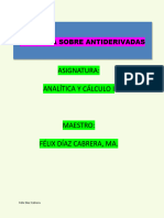 Práctica Optimización, Diferenciales y Antiderivadas 04 - 2024