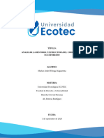 Historia y Evolución Del Código Civil Ecuatoriano