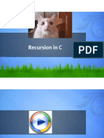  Recursion in C
