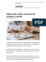 Saiba Tudo Sobre Contrato de Compra e Venda - Jusbrasil