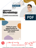 Applied Microbiology Golden Points