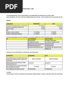 Desarrollo de Costos Abc