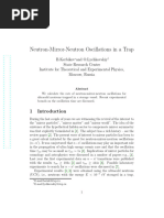 Neutron-Mirror-Neutron Oscillations in A Trap