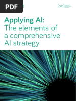 AppliedAI Elements of A Comprehensive AI Strategy