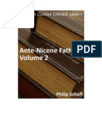 The Ante-Nicene Fathers Vol 2 - Philip Schaff