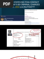 FOIA IS RUN BY DOJ WHAT DOES THAT MEAN FOX Is Guarding The Hen House - Can I See All Leaders OATHS OF OFFICES ?