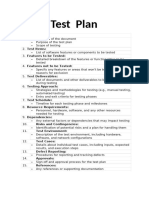 Test Plan