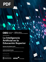 La IA en La Educación Superior