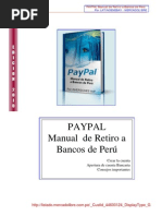 Manual Paypal Retiro Dinero en Peru