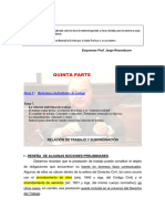 5 QUINTA PARTE. Módulo 1. Der Individual. La Relación de Trabajo