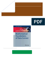 PDF Mathematical Foundations of Data Science 1st Edition Tomas Hrycej Download