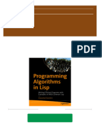 PDF Programming Algorithms in Lisp: Writing Efficient Programs With Examples in ANSI Common Lisp 1st Edition Vsevolod Domkin Download