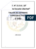 TALLER-SISTEMAS-CONSTRUCTIVOS. 4to Año