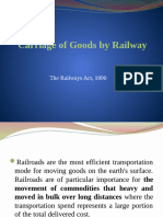 Carriage of Goods by Railway