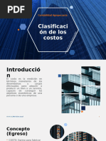 Clasificación de Los Costos