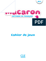 Macaron Cahier de Jeux