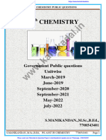 Chemistry Question From Someone