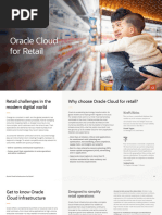 Oracle Cloud Infrastructure For Retail