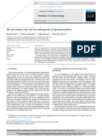 The Gut Enthesis Axis and The Pathogenesis of Spondyloarthritis