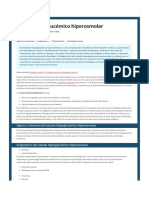 Estado Hiperglucémico Hiperosmolar - Trastornos Endocrinológicos y Metabólicos - Manual MSD Versión para Profesionales