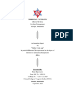 Internship Report Final - Bajra