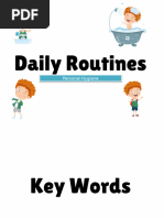 Daily Routines ESL PowerPoint Presentation