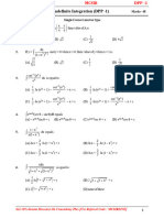 Q - Indefinite - Integration DPP-1