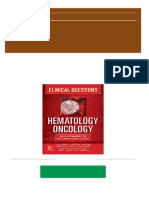 Instant Download Hematology-Oncology Clinical Questions 1st Edition Julie Rowe PDF All Chapter