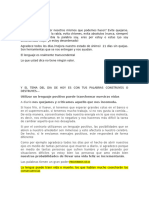 Como Cambiar El Lenguaje Negativo Por Positivo