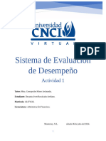 Actividad 1 - M7 Sistemas de Evaluación de Desempeño FLN A